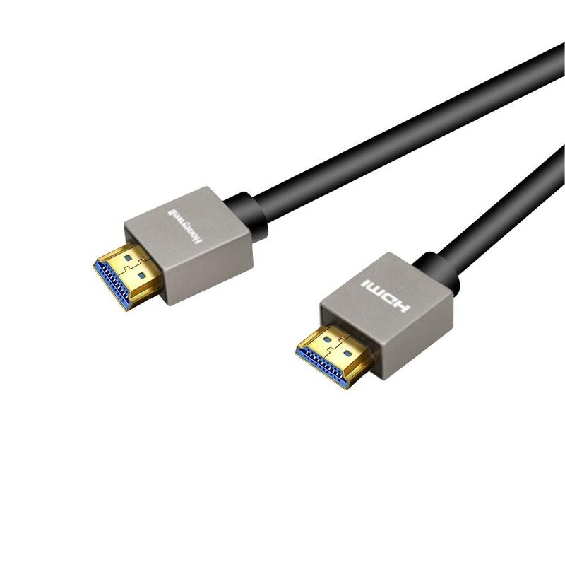 Honeywell 5-Meter High Speed Short Collar HDMI 2.0 Cable with Ethernet, HDMI to HDMI Cable, HC000010/HDM/5M/BLK/SLM, Black
Honeywell 5-Meter High Speed Short Collar HDMI 2.0 Cable with Ethernet, HDMI to HDMI Cable, HC000010/HDM/5M/BLK/SLM, Black