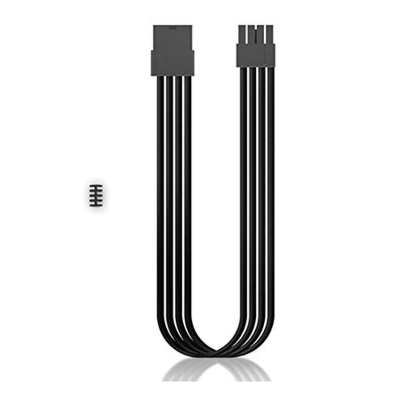 Universal Deep Cool 8 Pin Sleeved Cable Extension for Power Supply, 0.3 Meters, EC300-PCI-E-BK, Black
Universal Deep Cool 8 Pin Sleeved Cable Extension for Power Supply, 0.3 Meters, EC300-PCI-E-BK, Black