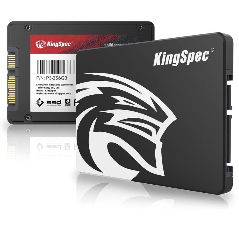KingSpec 256GB SSD Extreme Internal Portable Solid State Drive SATA3 2.5 Inch Hard Drive, Black
KingSpec 256GB SSD Extreme Internal Portable Solid State Drive SATA3 2.5 Inch Hard Drive, Black