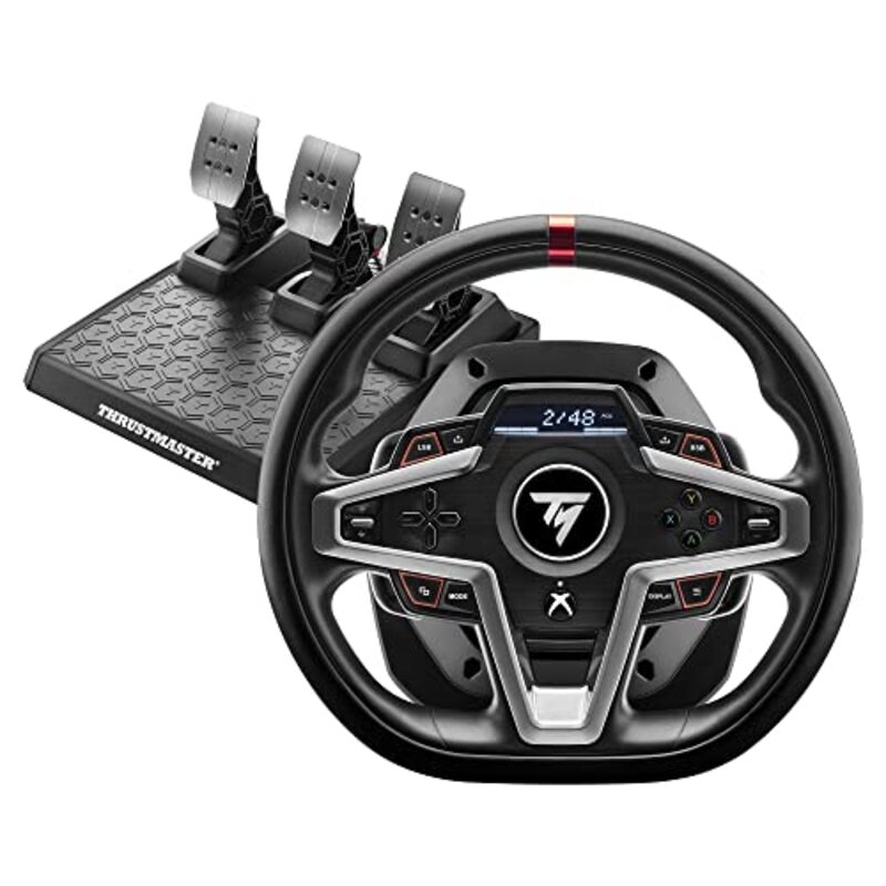 Multiple Thrustmaster T248 4469026 Racing Wheel and Magnetic Pedals for Xbox Series X/S, Xbox One, PC, Black
Multiple Thrustmaster T248 4469026 Racing Wheel and Magnetic Pedals for Xbox Series X/S, Xbox One, PC, Black