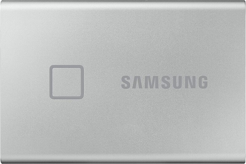 Samsung 1TB T7 Touch USB 3.2 Gen.2 Portable External Solid State Drive, MU-PC1T0S/WW, Metallic Silver
Samsung 1TB T7 Touch USB 3.2 Gen.2 Portable External Solid State Drive, MU-PC1T0S/WW, Metallic Silver