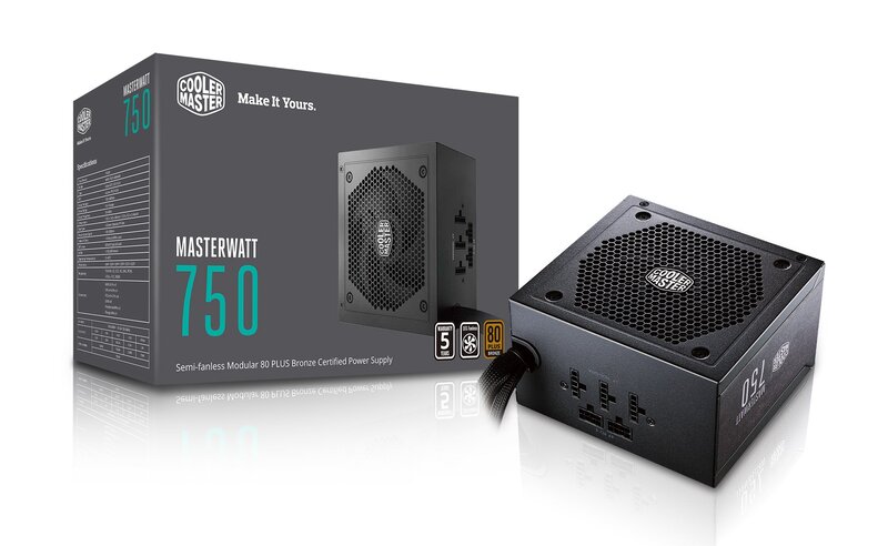 Cooler Master MW Semi-Modular A/UK Cable Power Supply, 750W, MPX-7501-AMAAB-UK, Black
Cooler Master MW Semi-Modular A/UK Cable Power Supply, 750W, MPX-7501-AMAAB-UK, Black