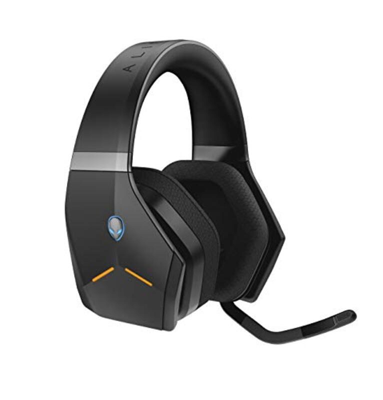 Dell Alienware AW988 Wireless and Wired Stereo 7.1 Gaming Headset for PC, Black
Dell Alienware AW988 Wireless and Wired Stereo 7.1 Gaming Headset for PC, Black