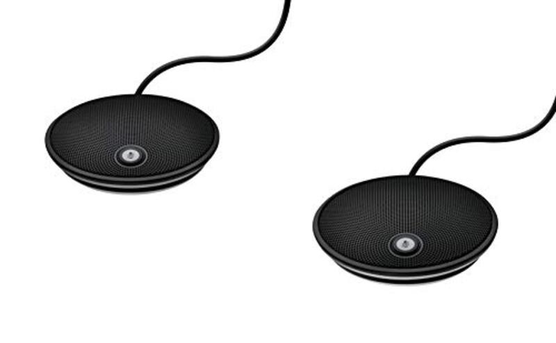 Universal Logitech Group Expansion Microphones for Video and Audio Conferencing, 989-000171, Black
Universal Logitech Group Expansion Microphones for Video and Audio Conferencing, 989-000171, Black