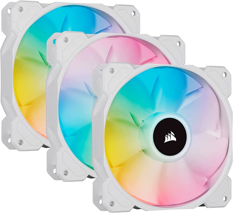 Corsair SP Series SP120 RGB ELITE, RGB LED Fan with Air Guide Triple Pack with Lighting Node CORE
Corsair SP Series SP120 RGB ELITE, RGB LED Fan with Air Guide Triple Pack with Lighting Node CORE