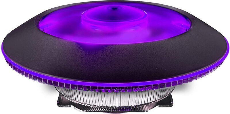 Cooler Master G100M 12V CPU Air Cooler Mini-ITX Ready 92mm PWM Fan with RGB Ring & Wired RGB Controller, Black
Cooler Master G100M 12V CPU Air Cooler Mini-ITX Ready 92mm PWM Fan with RGB Ring & Wired RGB Controller, Black