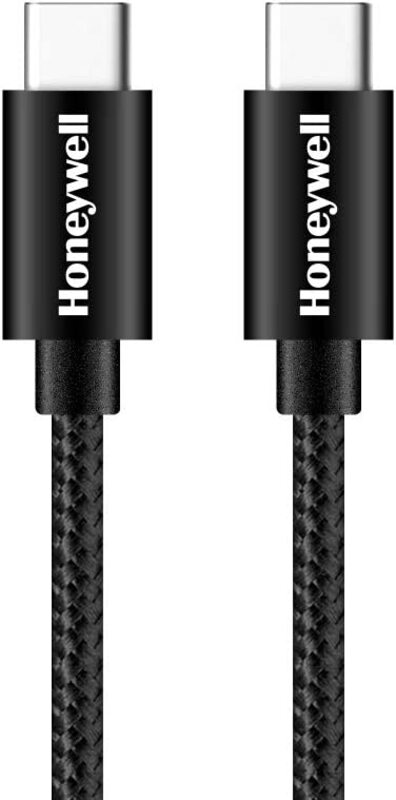 Honeywell 1.2-Meter Braided USB Type-C Cable, USB Type-C to USB Type-C for Smartphones/Tablets, Black
Honeywell 1.2-Meter Braided USB Type-C Cable, USB Type-C to USB Type-C for Smartphones/Tablets, Black