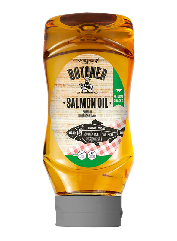 Butcher Natural Salmon Oil for Dogs Coloring Free, Flavoring Free, 500ml, Yellow
Butcher Natural Salmon Oil for Dogs Coloring Free, Flavoring Free, 500ml, Yellow