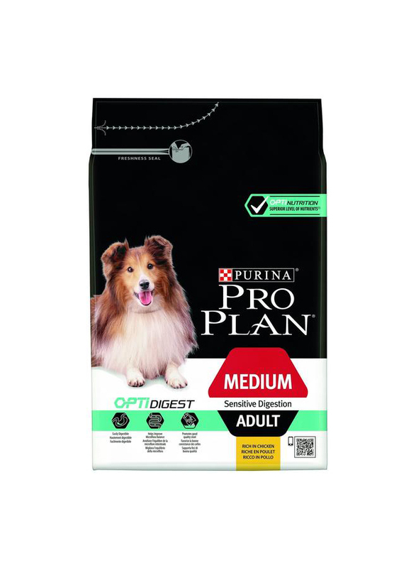 Purina Pro Plan Opti Digest Rich in Lamb for Medium Adult Dog Dry Food with Sensitive Digestion, 3Kg
Purina Pro Plan Opti Digest Rich in Lamb for Medium Adult Dog Dry Food with Sensitive Digestion, 3Kg