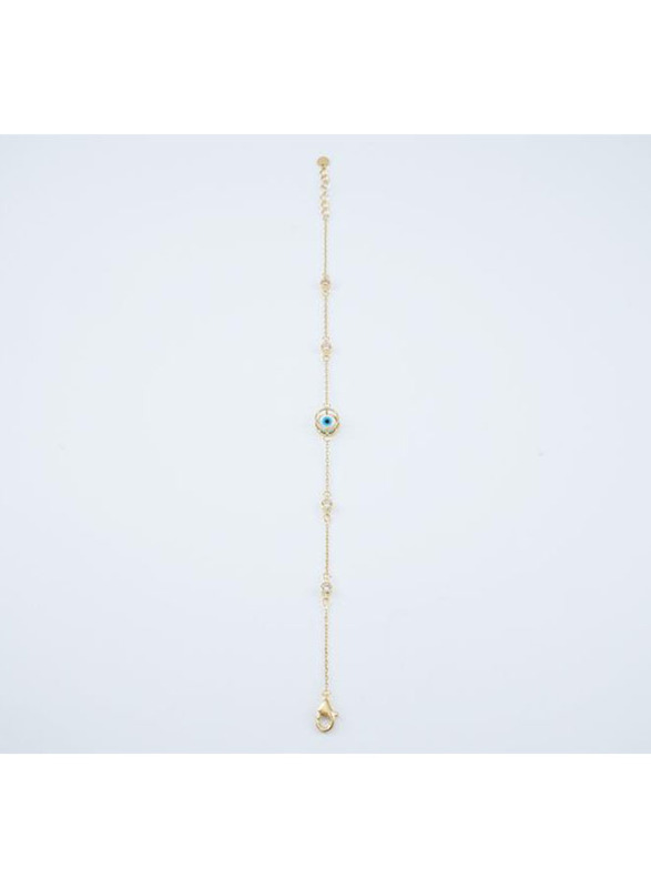 Vibez Jewelz 925 Sterling Silver Arm Bracelet with an Evil Eyes and Stones for Women
Vibez Jewelz 925 Sterling Silver Arm Bracelet with an Evil Eyes and Stones for Women