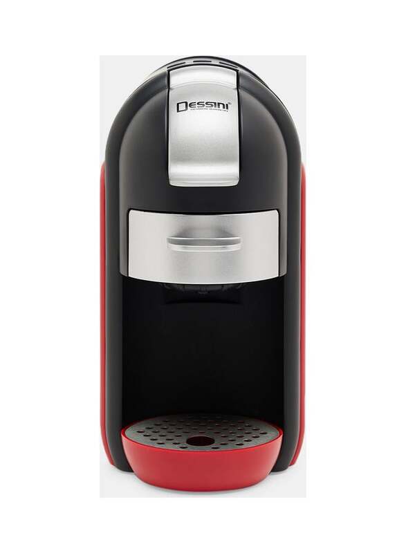 Dessini 0.6L 20 Bar Pressure Coffee Maker Capsule Machine 300, 1500W, Red/Black/Silver, Multicolour
Dessini 0.6L 20 Bar Pressure Coffee Maker Capsule Machine 300, 1500W, Red/Black/Silver, Multicolour