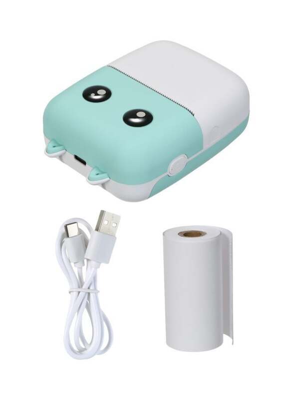 Aibecy Wireless Mini Pocket Thermal Printer with Printing Paper Roll And Charging Cable, Blue/White
Aibecy Wireless Mini Pocket Thermal Printer with Printing Paper Roll And Charging Cable, Blue/White