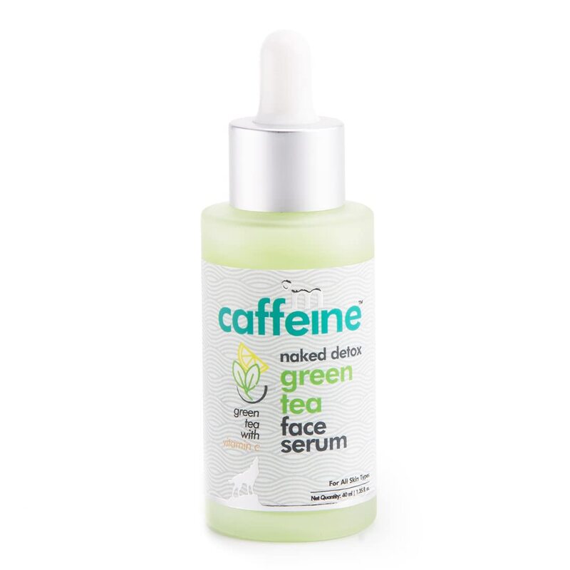 Mcaffeine Naked Detox Green Tea Face Serum with Vitamin C, Hyaluronic Acid for Hydration, 40ml
Mcaffeine Naked Detox Green Tea Face Serum with Vitamin C, Hyaluronic Acid for Hydration, 40ml