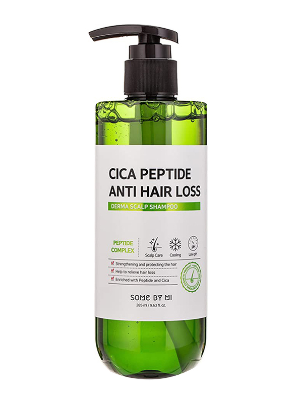 Some by Mi Cica Peptide Anti Hair Loss Derma Scalp Shampoo for Anti Hairfall, 285ml
Some by Mi Cica Peptide Anti Hair Loss Derma Scalp Shampoo for Anti Hairfall, 285ml