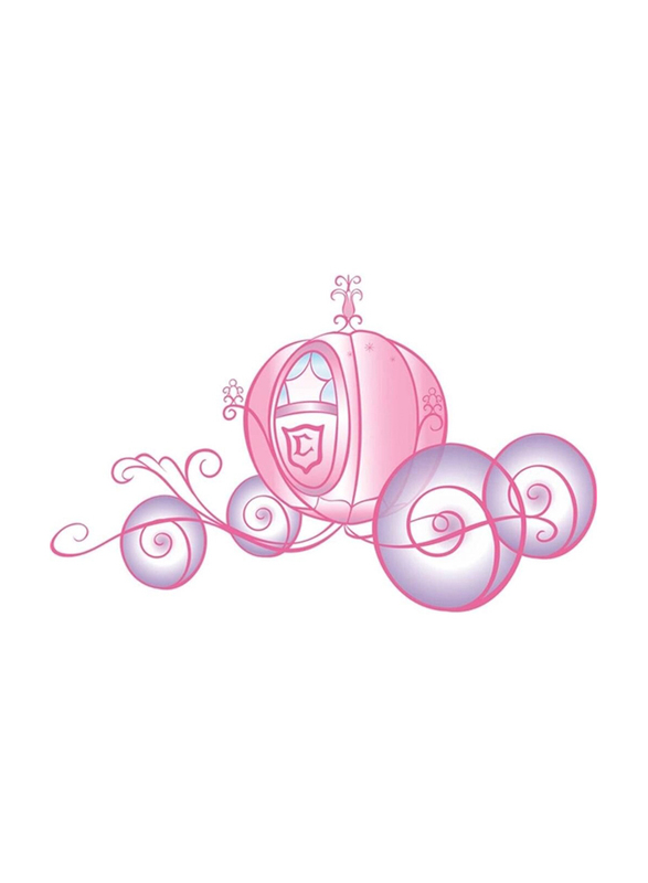 Roommates Disney Princess Carriage Peel & Stick Giant Wall Decal with Glitter, Pink
Roommates Disney Princess Carriage Peel & Stick Giant Wall Decal with Glitter, Pink