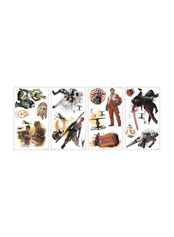 Roommates Star Wars The Force Awakens Episode Vii Ensemble Cast P&S Wall Decals, Multicolor
Roommates Star Wars The Force Awakens Episode Vii Ensemble Cast P&S Wall Decals, Multicolor