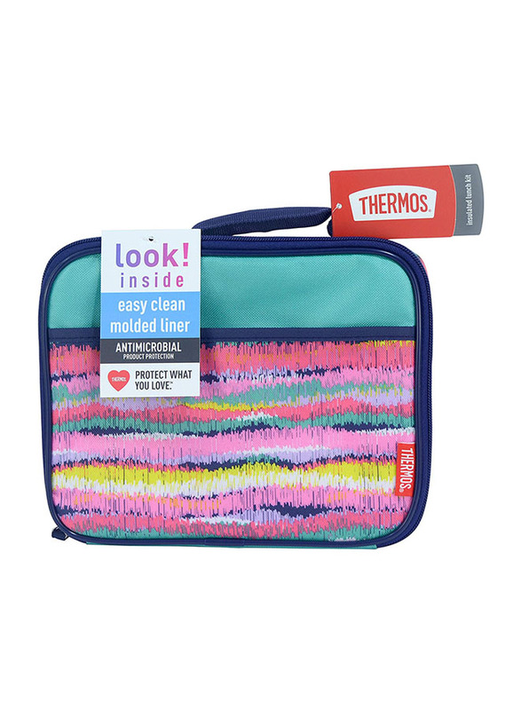 Thermos Standard Lunch Kit For Girls, with LDPE Liner-Ikat Stripes Girlsshop, Multicolour
Thermos Standard Lunch Kit For Girls, with LDPE Liner-Ikat Stripes Girlsshop, Multicolour