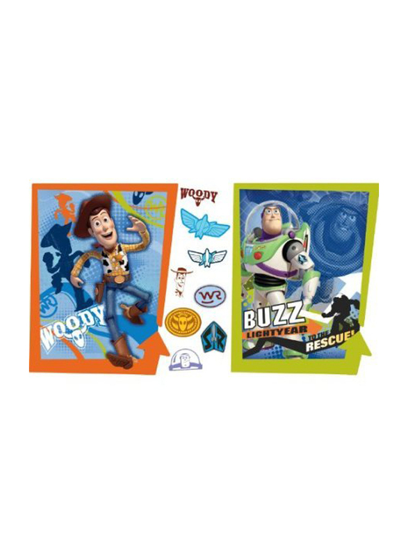 Roommates Toy Story Buzz & Woody Peel & Stick Giant Poster Wall Decals, Multicolor
Roommates Toy Story Buzz & Woody Peel & Stick Giant Poster Wall Decals, Multicolor