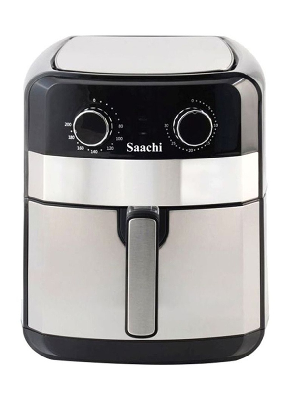 Saachi 5L Air Fryer with Variable Temperature Control, 1800W, NL-AF-4778-BK, Black/Silver
Saachi 5L Air Fryer with Variable Temperature Control, 1800W, NL-AF-4778-BK, Black/Silver