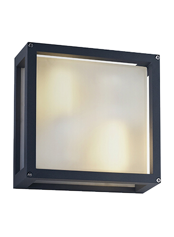 Salhiya Lighting Indoor/Outdoor Surface Wall Light, E27 Bulb Type, 2x15W, IP54, Frost Glass, 5642, Black
Salhiya Lighting Indoor/Outdoor Surface Wall Light, E27 Bulb Type, 2x15W, IP54, Frost Glass, 5642, Black