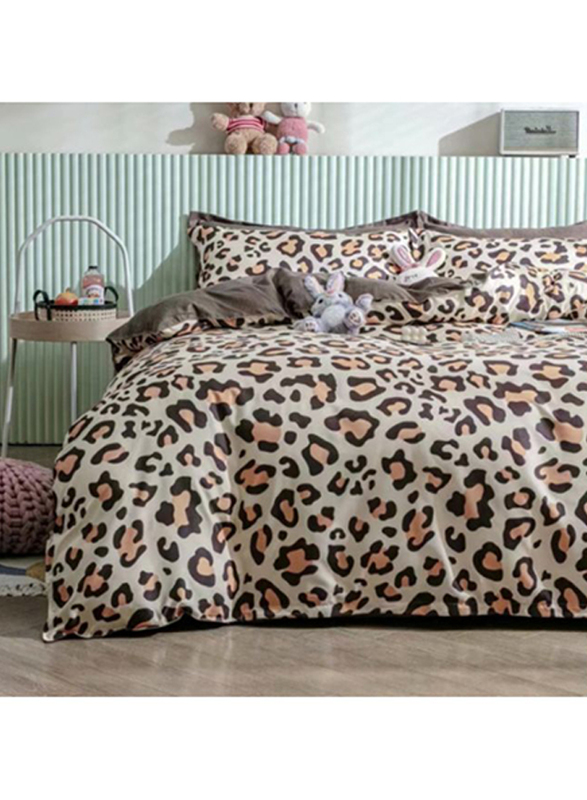 Deals For Less Luna Home 6-Piece Leopard Design Duvet Cover Set, 1 Duvet Cover + 1 Fitted Sheet + 4 Pillow Covers, King, Multicolour
Deals For Less Luna Home 6-Piece Leopard Design Duvet Cover Set, 1 Duvet Cover + 1 Fitted Sheet + 4 Pillow Covers, King, Multicolour