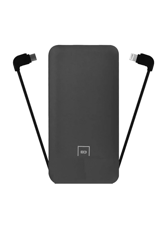 Bluedigit 16000mAh Wired PD Qualcomm 3.0 Quick Charging Power Bank with USB Type-C and Lightning Input, Grey
Bluedigit 16000mAh Wired PD Qualcomm 3.0 Quick Charging Power Bank with USB Type-C and Lightning Input, Grey