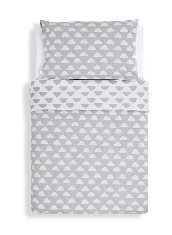 Snuz Pod Reversible Duvet Cover & Pillowcase Set Light Breathable & 100% Soft Jersey Cotton, Cloud Nine
Snuz Pod Reversible Duvet Cover & Pillowcase Set Light Breathable & 100% Soft Jersey Cotton, Cloud Nine