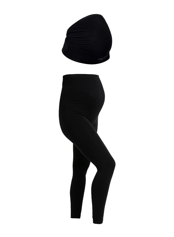 Carriwell Pack 9 Maternity Adjustable Support Belt with Support Legging, Small/Medium/Small, Black
Carriwell Pack 9 Maternity Adjustable Support Belt with Support Legging, Small/Medium/Small, Black