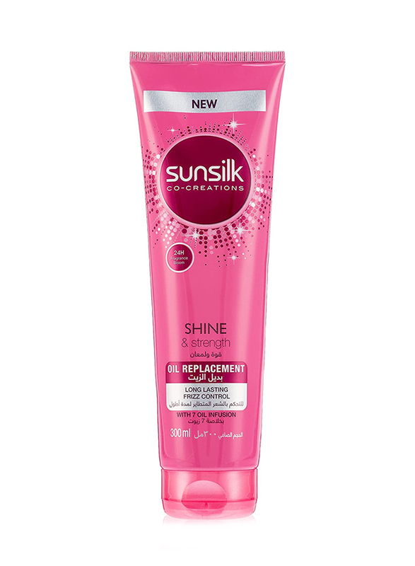 Sunsilk Co-Creation Shine and Strength Oil Replacement Solution for All Type Hair, 300 ml
Sunsilk Co-Creation Shine and Strength Oil Replacement Solution for All Type Hair, 300 ml