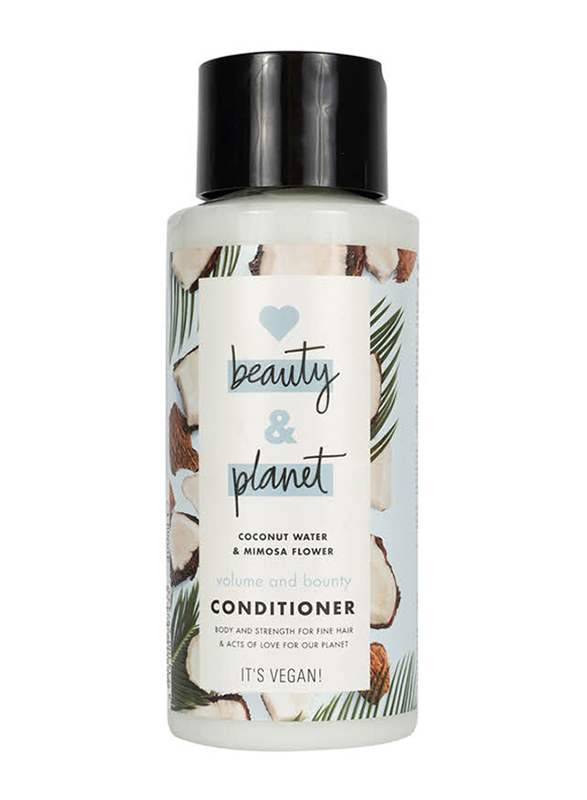 Love Beauty and Planet Coconut Water and Mimosa Flower Conditioner for All Hair Types, 400ml
Love Beauty and Planet Coconut Water and Mimosa Flower Conditioner for All Hair Types, 400ml