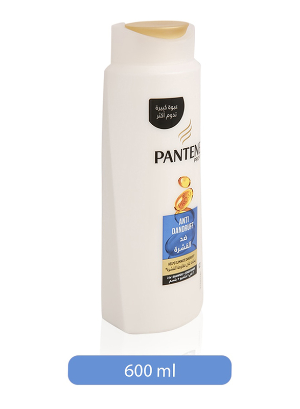 Pantene Pro-V Anti-Dandruff 2 in1 Shampoo + Conditioner for All Hair Types, 600ml
Pantene Pro-V Anti-Dandruff 2 in1 Shampoo + Conditioner for All Hair Types, 600ml
