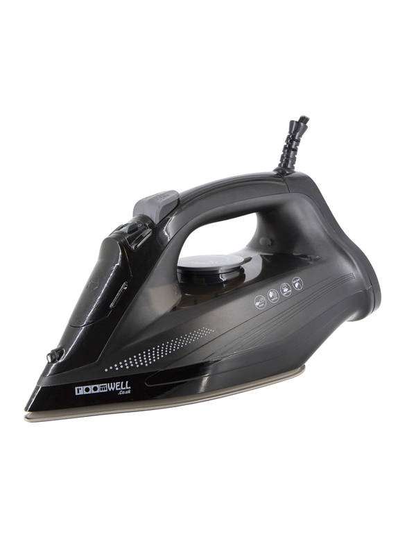 Roomwell UK Xpress Steam Plus Lightweight Compact Triple cleaning Iron, 2400W, Black
Roomwell UK Xpress Steam Plus Lightweight Compact Triple cleaning Iron, 2400W, Black