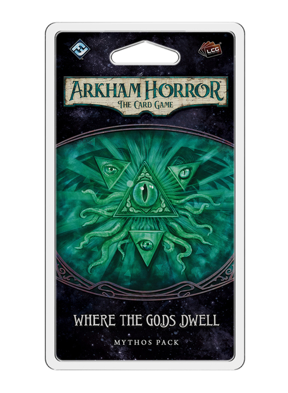 Fantasy Flight Games Arkham Horror LCG Pack 42: Where the Gods Dwell Card Game, 14+ Years
Fantasy Flight Games Arkham Horror LCG Pack 42: Where the Gods Dwell Card Game, 14+ Years