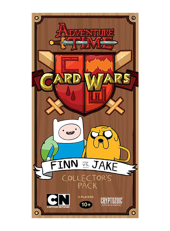 Cryptozoic Entertainment Adventure Time Card Wars Collector's Pack: Finn vs Jake Deck Card Game, 10+ Years
Cryptozoic Entertainment Adventure Time Card Wars Collector's Pack: Finn vs Jake Deck Card Game, 10+ Years