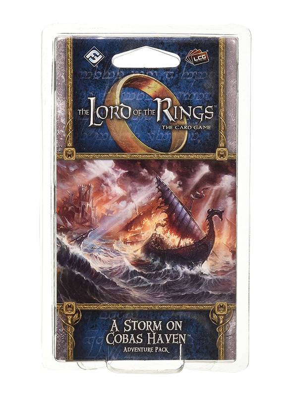 Fantasy Flight Games Lord of The Rings LCG Pack 51: A Storm on Cobas Haven Card Game, 14+ Years
Fantasy Flight Games Lord of The Rings LCG Pack 51: A Storm on Cobas Haven Card Game, 14+ Years