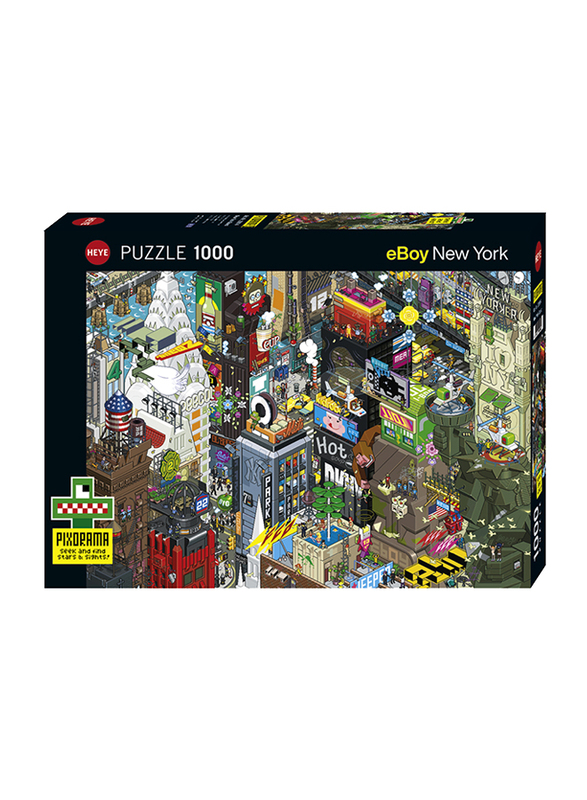 Heye 1000-Piece eBoy New York Quest Puzzle
