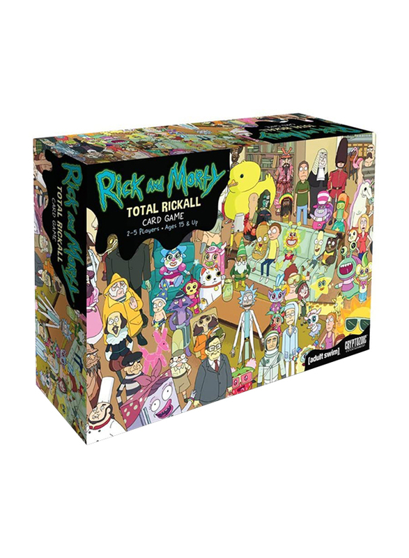 Cryptozoic Entertainment Studios Rick and Morty: Total Rickall Co-Op Card Game, 15+ Years
Cryptozoic Entertainment Studios Rick and Morty: Total Rickall Co-Op Card Game, 15+ Years