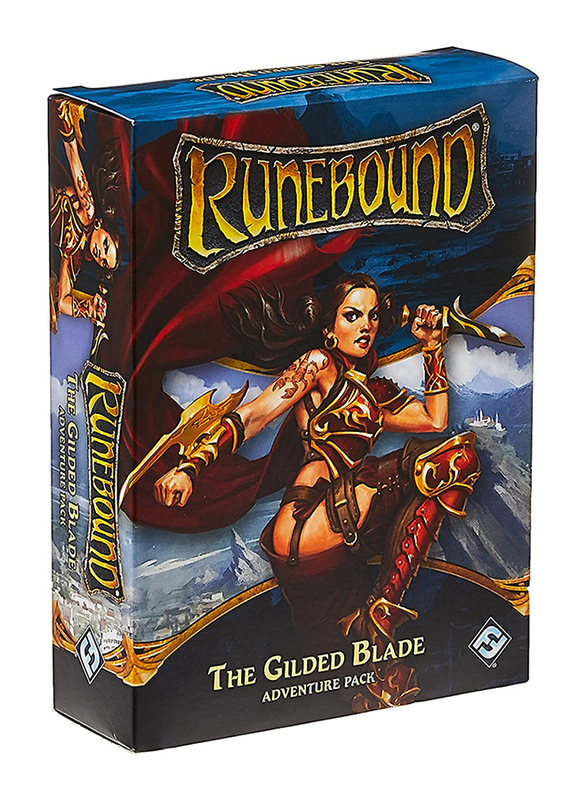 Fantasy Flight Games Runebound (3rd Edition) Vol 03: The Gilded Blade Card Game, 14+ Years
Fantasy Flight Games Runebound (3rd Edition) Vol 03: The Gilded Blade Card Game, 14+ Years