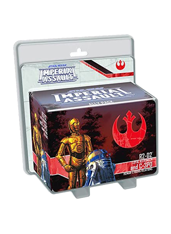 Fantasy Flight Games Star Wars Imperial Assault: R2-D2 and C-3PO Ally Board Game, 13+ Years
Fantasy Flight Games Star Wars Imperial Assault: R2-D2 and C-3PO Ally Board Game, 13+ Years
