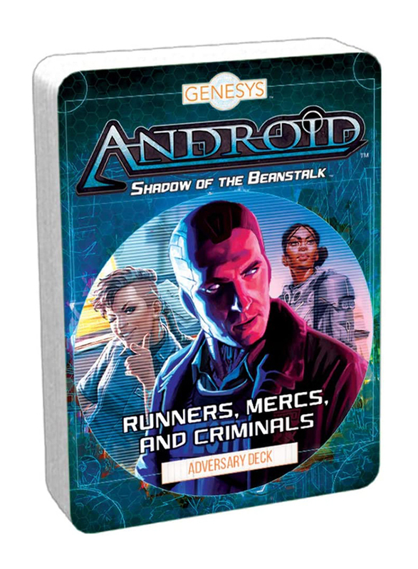 Fantasy Flight Games Genesys: Runners, Mercs and Criminals Card Game, 14+ Years
Fantasy Flight Games Genesys: Runners, Mercs and Criminals Card Game, 14+ Years