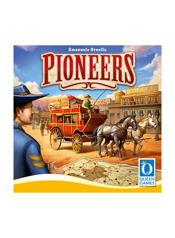 Queen Games Emanuele Ornella Pioneers Board Game