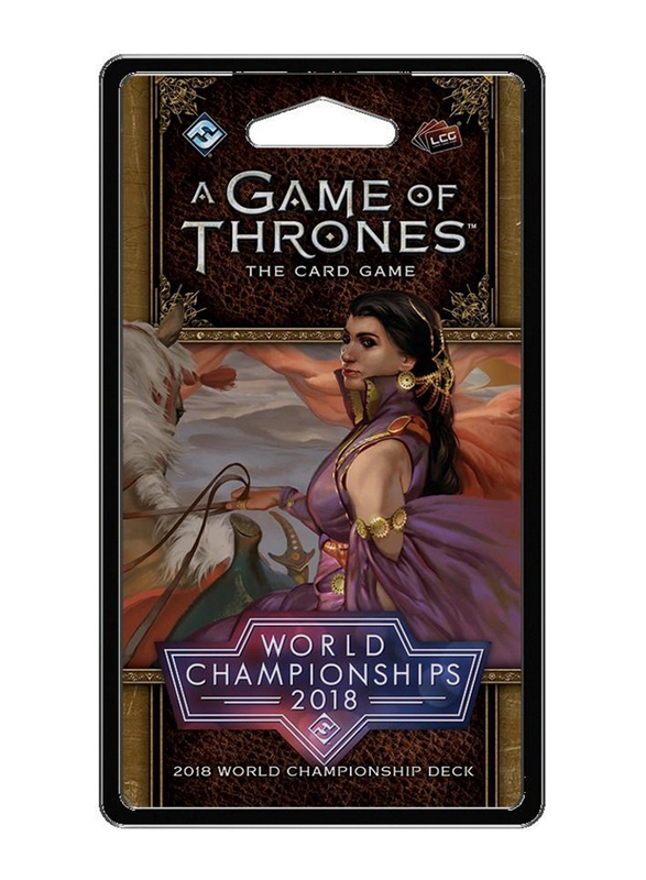 Fantasy Flight Games GOT LCG 2nd Edition: 2018 Joust World Championship Card Game, 14+ Years
Fantasy Flight Games GOT LCG 2nd Edition: 2018 Joust World Championship Card Game, 14+ Years