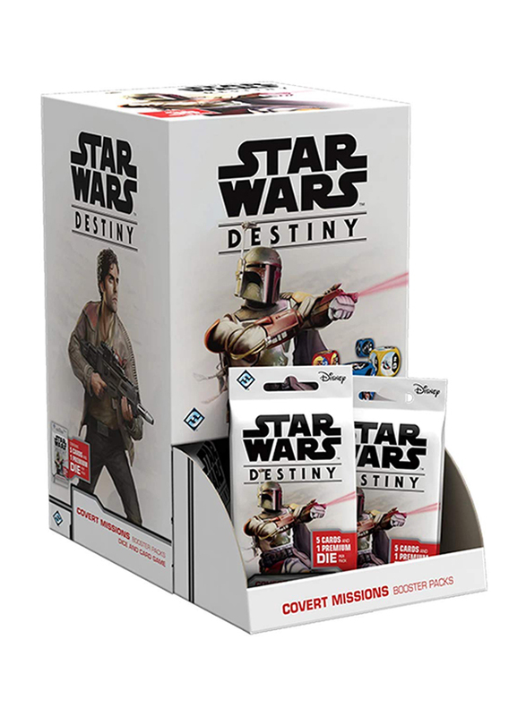 Fantasy Flight Games Star Wars Destiny: Covert Missions Booster Display Dice and Card Game
Fantasy Flight Games Star Wars Destiny: Covert Missions Booster Display Dice and Card Game