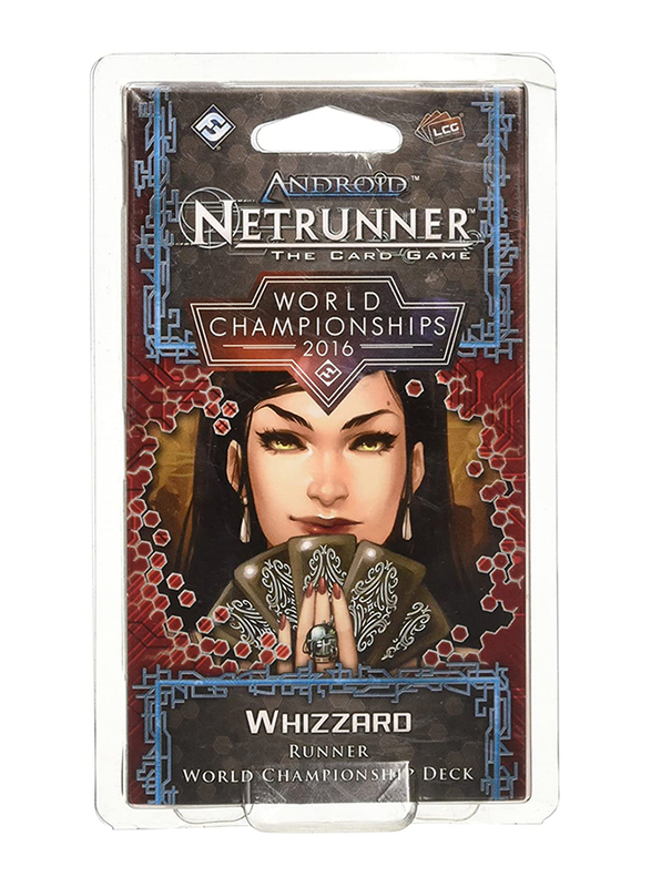 Fantasy Flight Games Netrunner LCG - Whizzard (World Champ Run 2016) Card Game, 14+ Years
Fantasy Flight Games Netrunner LCG - Whizzard (World Champ Run 2016) Card Game, 14+ Years