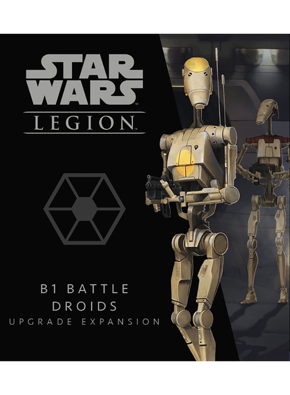 Fantasy Flight Games Star Wars: Legion - B1 Battle Droids Upgrade Miniature Game, 14+ Years
Fantasy Flight Games Star Wars: Legion - B1 Battle Droids Upgrade Miniature Game, 14+ Years