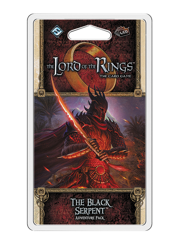 Fantasy Flight Games The Lord of the Rings LCG - Pack 58: The Black Serpent Card Game, 13+ Years
Fantasy Flight Games The Lord of the Rings LCG - Pack 58: The Black Serpent Card Game, 13+ Years