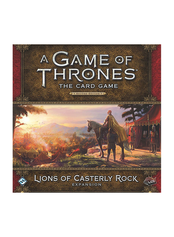 Fantasy Flight Games A Game of Thrones: LCG 2nd Edition Pack 14: Lions of Casterly Rock Card Game, 14+ Years
Fantasy Flight Games A Game of Thrones: LCG 2nd Edition Pack 14: Lions of Casterly Rock Card Game, 14+ Years