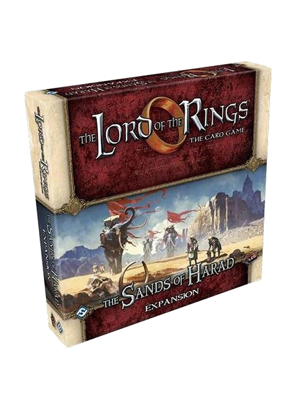 Fantasy Flight Games The Lord of the Rings LCG - Pack 54: The Sands of Harad (Deluxe) Card Game, 13+ Years
Fantasy Flight Games The Lord of the Rings LCG - Pack 54: The Sands of Harad (Deluxe) Card Game, 13+ Years