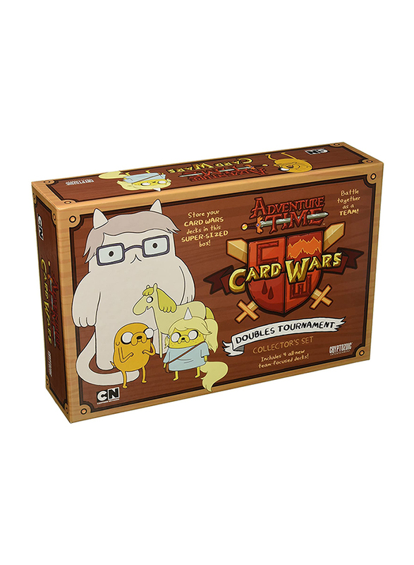 Cryptozoic Entertainment Adventure Time Card Wars Collector's Pack: Doubles Tournament Card Game, 10+ Years
Cryptozoic Entertainment Adventure Time Card Wars Collector's Pack: Doubles Tournament Card Game, 10+ Years