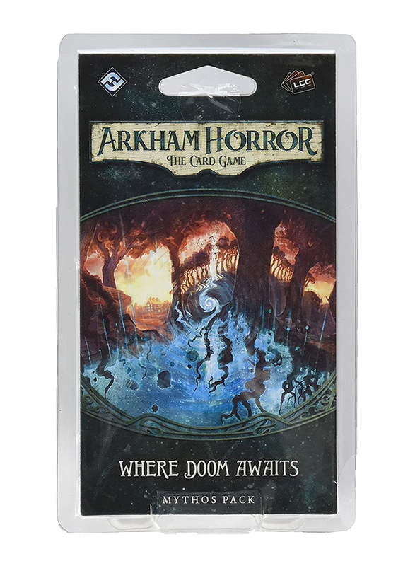 Fantasy Flight Games Arkham Horror LCG Pack 06: Where Doom Awaits Card Game, 13+ Years
Fantasy Flight Games Arkham Horror LCG Pack 06: Where Doom Awaits Card Game, 13+ Years